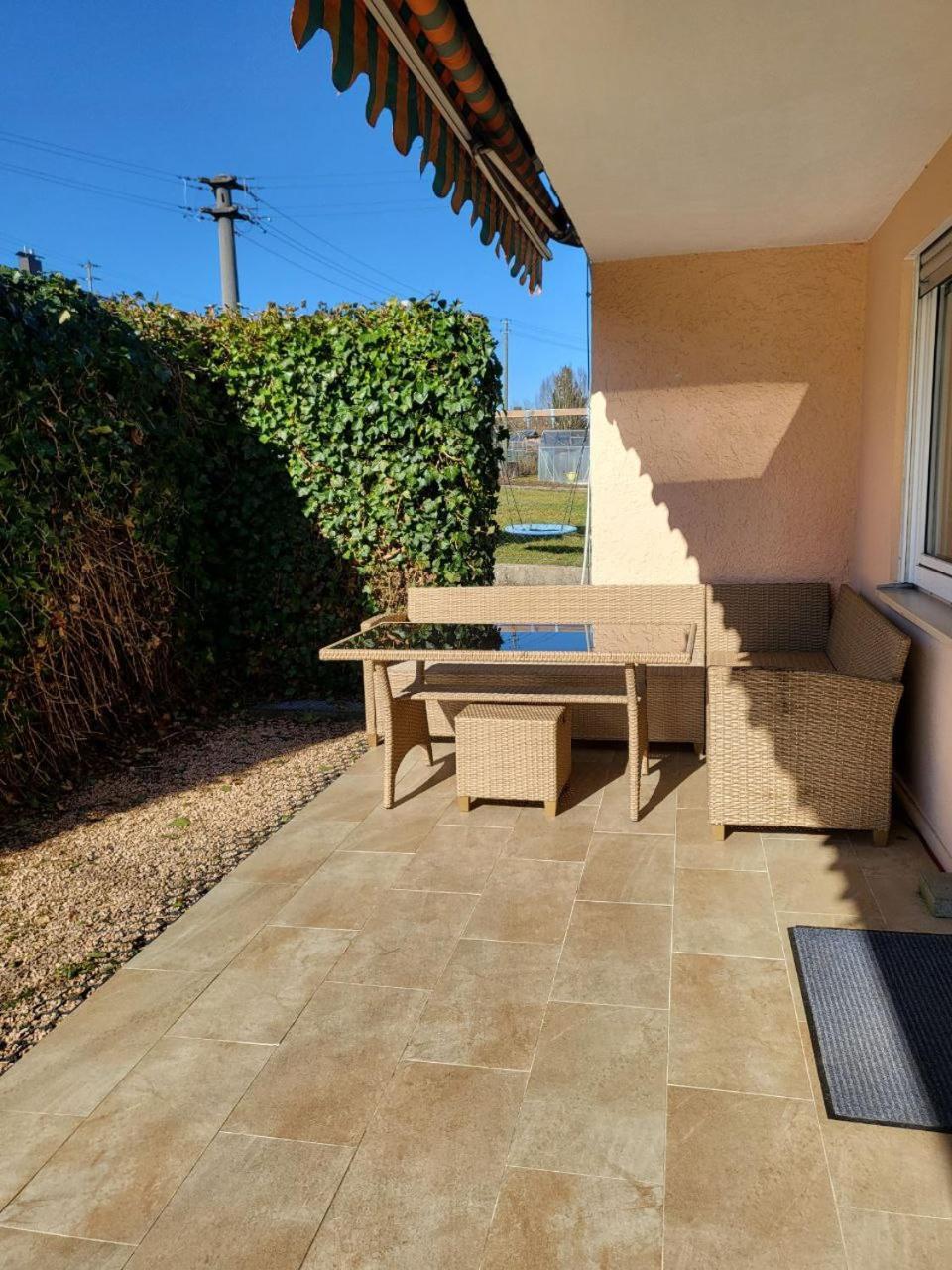 Ferienwohnung Naehe Legoland Mit Grossem Garten Und Terrasse Sontheim an der Brenz Buitenkant foto