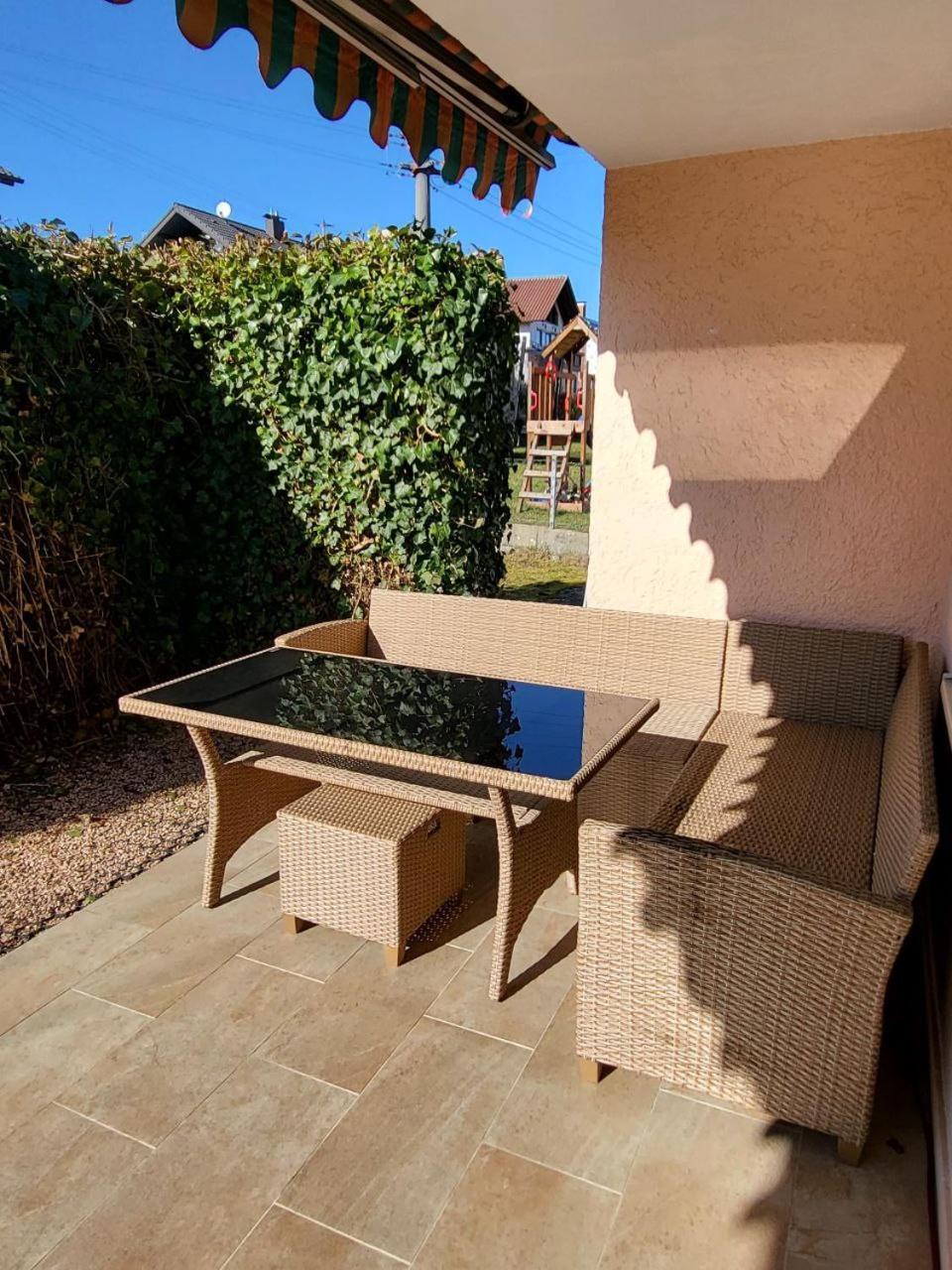 Ferienwohnung Naehe Legoland Mit Grossem Garten Und Terrasse Sontheim an der Brenz Buitenkant foto