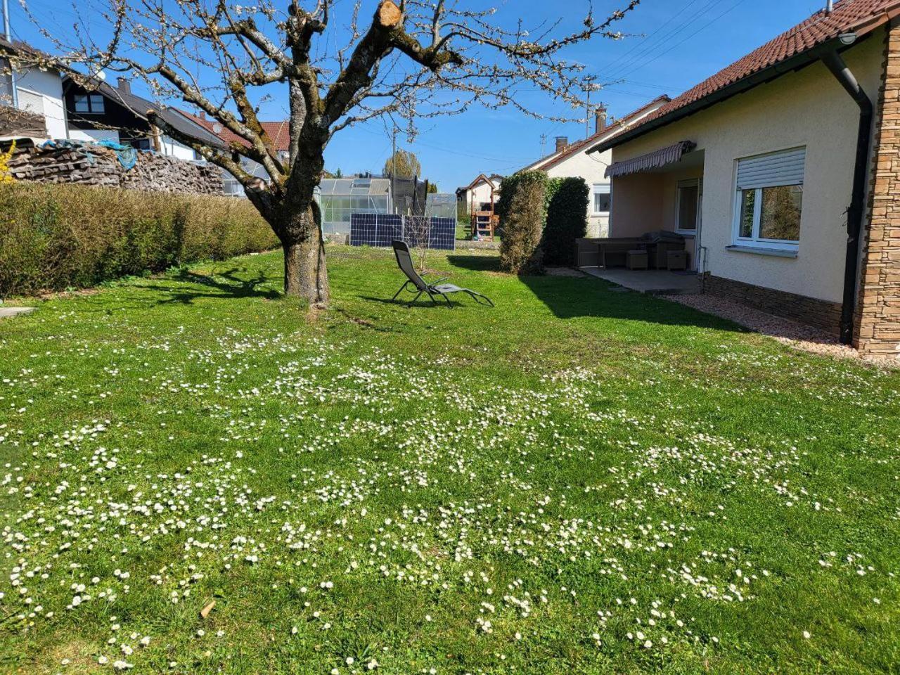 Ferienwohnung Naehe Legoland Mit Grossem Garten Und Terrasse Sontheim an der Brenz Buitenkant foto