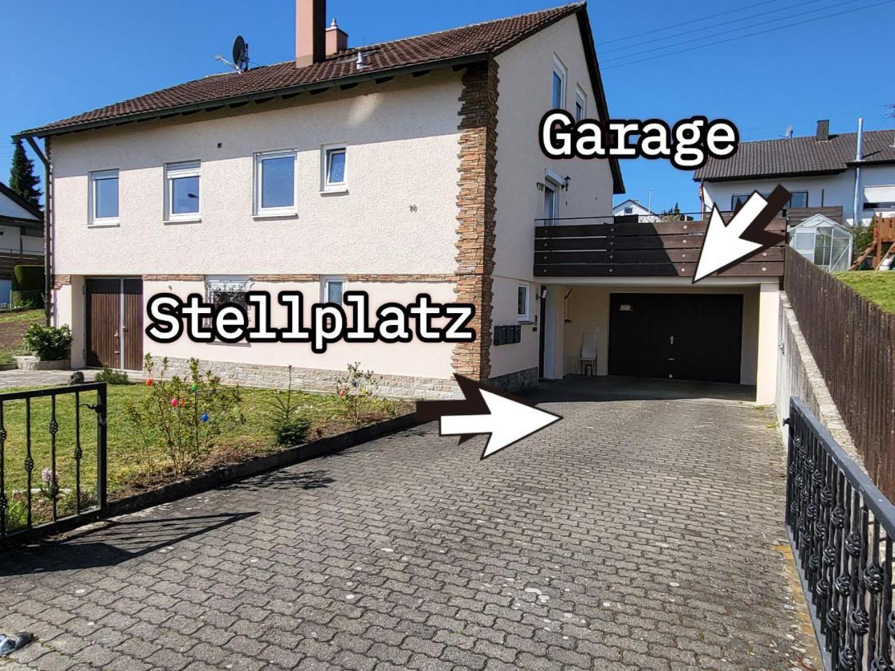 Ferienwohnung Naehe Legoland Mit Grossem Garten Und Terrasse Sontheim an der Brenz Buitenkant foto
